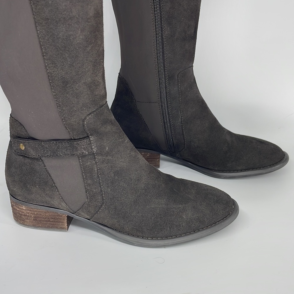 Donald J Pliner Piment Suede Boot in Espresso - Picture 2 of 12
